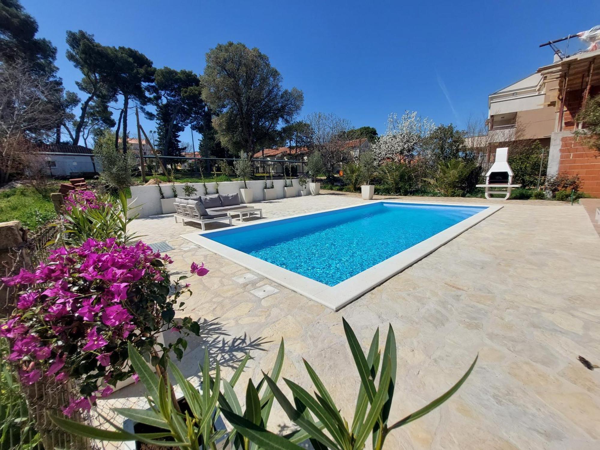 Casa Blanca, Biograd Na Moru Apartment Bagian luar foto